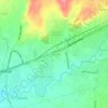 Kaliwates topographic map, elevation, terrain