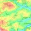 Frogpool topographic map, elevation, terrain