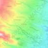 Kalisongo topographic map, elevation, terrain