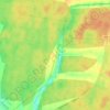 Городок-Лажинский topographic map, elevation, terrain