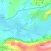 Dryslwyn topographic map, elevation, terrain