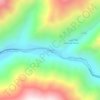 Guanta topographic map, elevation, terrain