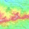 Buntal topographic map, elevation, terrain