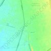 Al Fou'ah topographic map, elevation, terrain