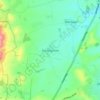 Darlingscott topographic map, elevation, terrain