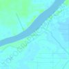Desa Jebus topographic map, elevation, terrain