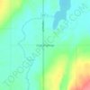 Crystal Springs topographic map, elevation, terrain