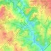 Fern Creek topographic map, elevation, terrain