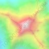 Willka Wiqi topographic map, elevation, terrain