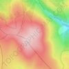Glendoo Mountain topographic map, elevation, terrain
