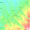 La Libertad topographic map, elevation, terrain