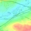 Templepatrick topographic map, elevation, terrain