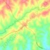 Syongila topographic map, elevation, terrain