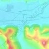 Cinta topographic map, elevation, terrain