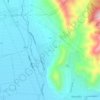 Lydia topographic map, elevation, terrain