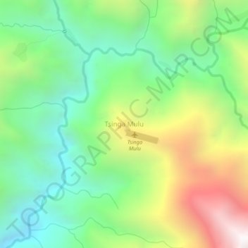 Tsinga Mulu topographic map, elevation, terrain