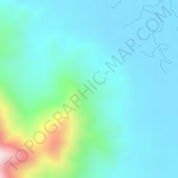 Hinchinbrook topographic map, elevation, terrain