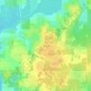 Providence topographic map, elevation, terrain