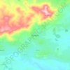 Bungeni topographic map, elevation, terrain