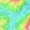 Silla topographic map, elevation, terrain