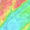 Flanders topographic map, elevation, terrain