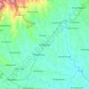 Tempuran topographic map, elevation, terrain
