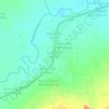 Dusun Dua Ibolian topographic map, elevation, terrain