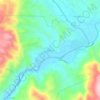 Aknehir topographic map, elevation, terrain