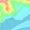 Enoraen topographic map, elevation, terrain