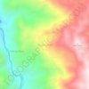 Tengku Leda topographic map, elevation, terrain