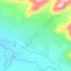Dzanani topographic map, elevation, terrain