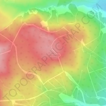 The Dodd topographic map, elevation, terrain