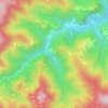 Chieva topographic map, elevation, terrain