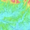 新田 topographic map, elevation, terrain