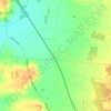 North Kelsey Moor topographic map, elevation, terrain