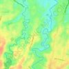 Bojong Kulur topographic map, elevation, terrain