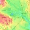 Burgess Brook topographic map, elevation, terrain