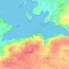 La Caserne topographic map, elevation, terrain