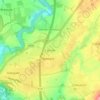 Carrville topographic map, elevation, terrain