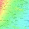 Pedan topographic map, elevation, terrain