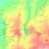 Cluis-Dessous topographic map, elevation, terrain