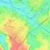 Slaughter Area topographic map, elevation, terrain