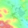 Netherley topographic map, elevation, terrain