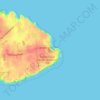 Flamborough Headlands topographic map, elevation, terrain
