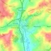 Jacksdale topographic map, elevation, terrain