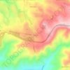 Camino topographic map, elevation, terrain