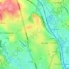 Bradwell topographic map, elevation, terrain