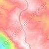يافع topographic map, elevation, terrain