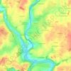 Cordouan topographic map, elevation, terrain