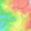 Benlutu topographic map, elevation, terrain